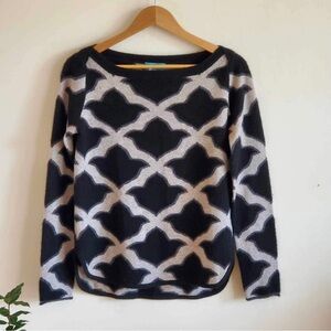 Islefield Boatneck Fleur De Isle Cashmere Sweater